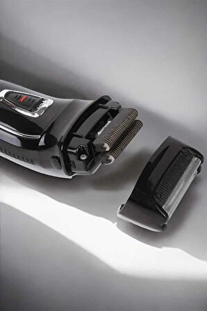 CEYLAN ADAM Şarjlı Paslanmaz Çelik Bıçaklı ve Kablosuz Saç Sakal Tıraş Makinesi