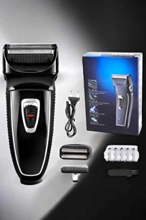 CEYLAN ADAM Profesyonel Paslanmaz Çelik Bıçaklı Saç ve Sakal İçin Çok Yönlü Kullanım