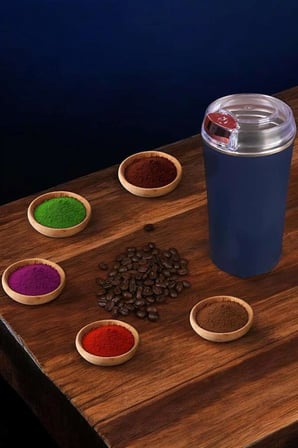Mey İthalat® Kahve Ve Baharat Öğütücü Dayanıklı Paslanmaz Çelik Kolay Kullanım