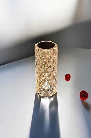 CEYLAN ADAM Kristal Dokunmatik Ve Kumandalı Masa Ve Gece lambası