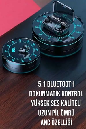 Mey İthalat® Gürültü Önleyici Spor ve Günlük Kullanım için Konforlu ve Şık Kablosuz Kulaklık
