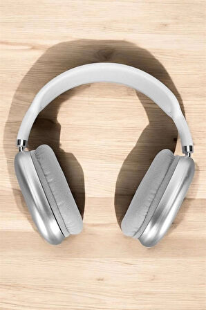 CEYLAN ADAM P9 Plus Kablosuz Kulak Üstü Bluetooth Kulaklık Beyaz Yüksek Ses Kaliteli