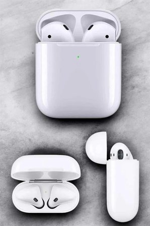 Mey İthalat® Yeni Nesil Pro Bluetooth Kulaklık Uzun Pil Ömrü Beyaz