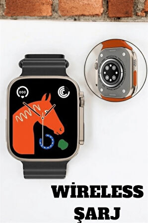 CEYLAN ADAM Uyku ve Nabız Takipli, Wireless Şarjlı Akıllı Saat Android ve iOS Uyumlu