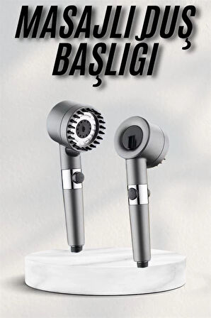 CEYLAN ADAM Masaj Etkili Turbolu Çok Fonksiyonlu Filtreli Duş Başlığı Yeni Nesil