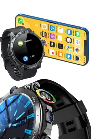 Mey İthalat® Akıllı Saat Yeni Model Sesli Asistan Bildirim Görme Bluetooth Bağlantılı Müzik Dinleme