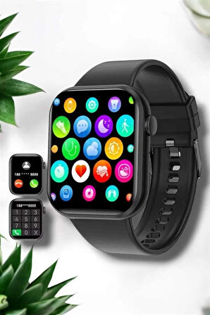 CEYLAN ADAM Akıllı Saat iOS ve Android ile Uyumlu Şık ve Çok Fonksiyonlu