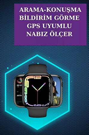 CEYLAN ADAM Yeni Nesil Akıllı Saat ve Kablosuz Kulaklık Kampanyası İkili Set Bluetooth Bağlantılı