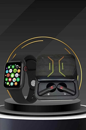 CEYLAN ADAM Bluetooth Bağlantılı Kablosuz Kulaklık ve Yeni Nesil Akıllı Saat 5.0 Bluetooth