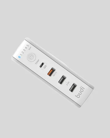 Mey İthalat® Zaman Kontrollü Şarj Cihazı 30W Hızlı Şarj ve Çoklu USB Çıkışı Yeni Nesil