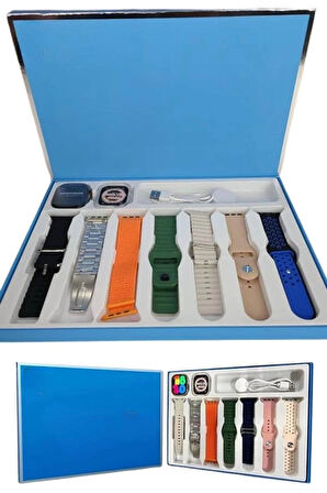 CEYLAN ADAM Akıllı Saat Unisex Akıllı Saat Çoklu Kordon Seçeneği Çelik Kordon Plastik Kordon