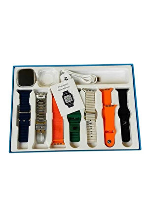 CEYLAN ADAM Akıllı Saat Unisex Akıllı Saat Çoklu Kordon Seçeneği Çelik Kordon Plastik Kordon