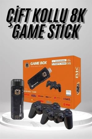 Mey İthalat® 8K Ultra HD Game Box 36500 Oyunlu Game Stick Oyun Konsolu