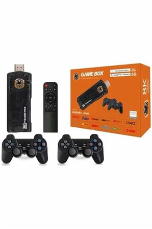 Mey İthalat® 8K Ultra HD Game Box 36500 Oyunlu Game Stick Oyun Konsolu
