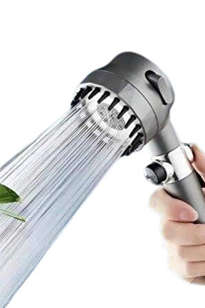 CEYLAN ADAM Yüksek Performanslı Masaj Etkili Su Tasarruflu Duş Başlığı Krom Kaplama Uzun Ömürlü