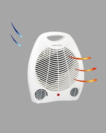 Mini Elektrikli Isıtıcı – Taşınabilir Fanlı Isıtma Sistemi