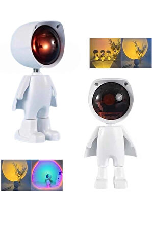 CEYLAN ADAM Projektör Atmosfer Işık Lambası Projektör Güneş Lambası Masa Lambası