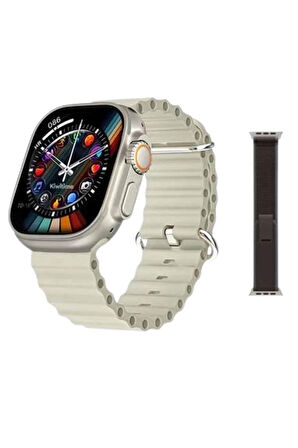 CEYLAN ADAM Akıllı Saat Kol Saati Android ve İOS Uyumlu Nabız Ölçer Sesli Asistan