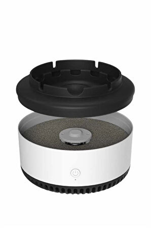 CEYLAN ADAM Kül Tablası Hava Temizleyici Araç Akıllı Küllük Duman Temizleyici