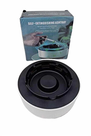 CEYLAN ADAM Akıllı Kokusuz Küllük Dumanı İçine Çeken Kül Tablası Hava Temizleyici