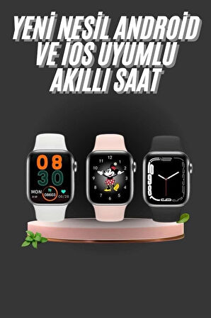 CEYLAN ADAM 1.83 İnç Akıllı Saat Android ve İOS Uyumlu Çağrı Cevaplayabilen Adımsayar GPS Takibi