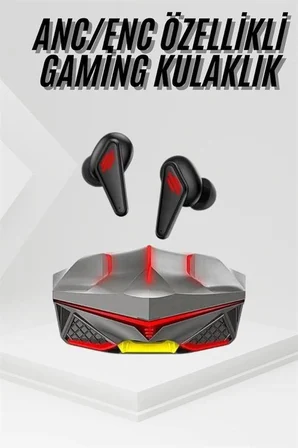 Mey İthalat Profesyonel TWS Işıklı Kablosuz Bluetooth Kulaklık  Kulaklığı
