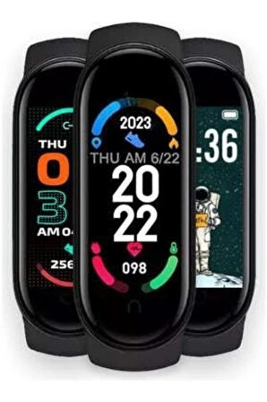 CEYLAN ADAM Akıllı Uyumlu Bileklik M6 Adımsayar Spor Modları Çağrı Görme Türkçe Menü