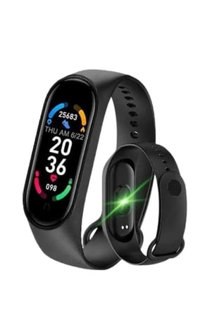 Mey İthalat® Akıllı Bileklik Android ve İOS Uyumlu Bildirim ve Çağrı Görme Spor Takibi