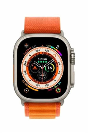 CEYLAN ADAM Yeni Nesil Akıllı Saat Çok Yönlü Titreşimli 49 MM Android ve İOS Uyumlu