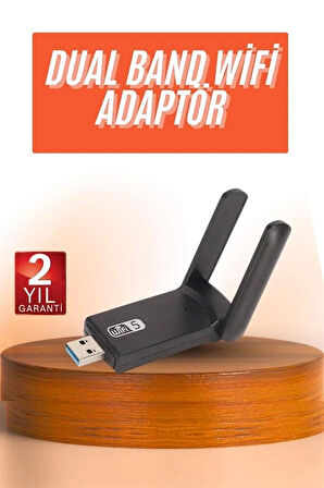 CEYLAN ADAM Wifi Alıcı Dual Band Usb 3.0 Adaptör Kablosuz Windows 7/8/10/11