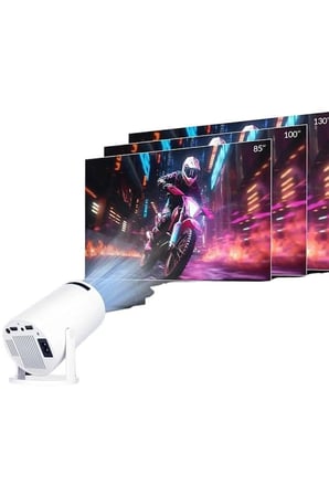 Mey İthalat® Projeksiyon Cihazı Video Oyun Konsolu 8 GB Hafıza LCD Ekran Kumandalı  Yeni Nesil