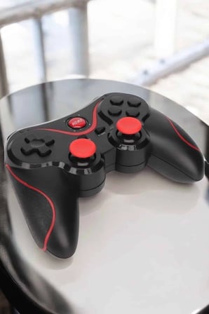 Mey İthalat® Game Stick Android Uyumlu Gamepad X3 Standlı Oyun Kolu Bluetooth Bağlantılı