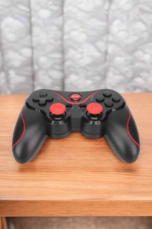 Mey İthalat® Game Stick Android Uyumlu Gamepad X3 Standlı Oyun Kolu Bluetooth Bağlantılı