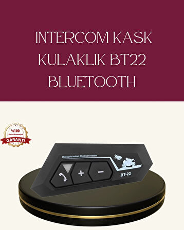 CEYLAN ADAM Motosiklet Sürüşleri İçin BT22 Kask Bluetooth Kulaklık Mikrofonlu
