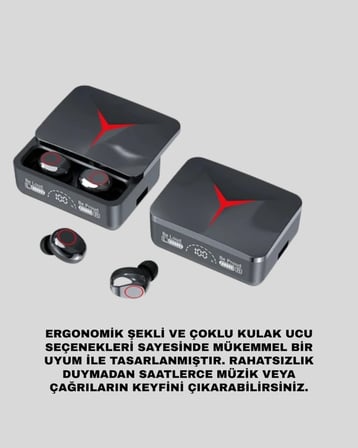 Uzun Pil Ömürlü Bluetooth Kulaklık – Spor ve Günlük Kullanım İçin Uygun