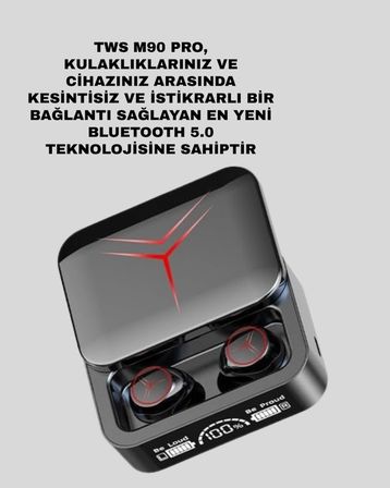 Bluetooth 5.3 Kablosuz Kulaklık – Dokunmatik Kontrol ve IPX6 Su Geçirmezlik
