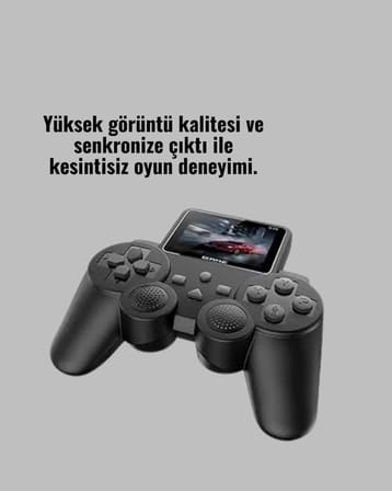 Mey İthalat® 2025 S10 Gamepad 520 Klasik Retro Oyunlu TV Bağlantılı A Kalite Orijinal Yeni Nesil