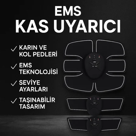 EMS Titreşimli Spor Cihazı Kas Geliştirme ve Yağ Yakma 2025 Seri Orijinal