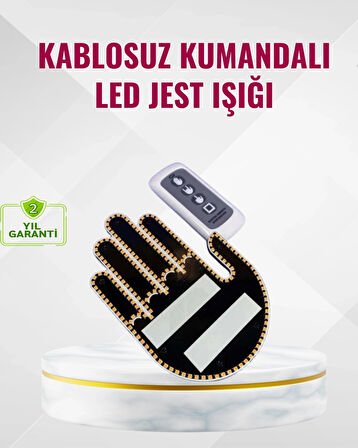 CEYLAN ADAM Naylon Bantlı Kolay Montajlı Araç Jest Işığı