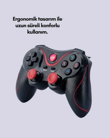 Mey İthalat Profesyonel  Kablosuz Gamepad Çoklu Cihaz Desteği