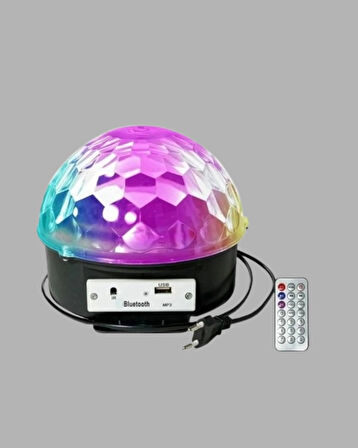 CEYLAN ADAM RGB LED Disko Topu Projektör – Ev Partileri, Doğum Günleri ve Eğlence İçin Işık Şovu