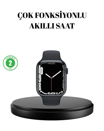 CEYLAN ADAM 1.9 İnç Akıllı Saat – Bluetooth 5.0, Kablosuz Şarjlı, IP68 Su Geçirmez Akıllı Saat