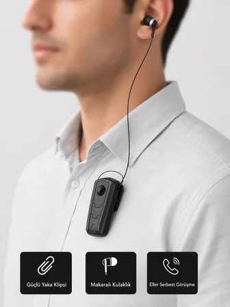 Mey İthalat Ergonomik Bluetooth Kulaklık – 8 Saat Konuşma, Gürültü Azaltıcı Mikrofon