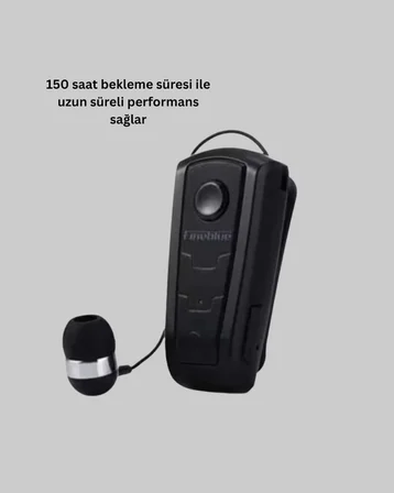 Mey İthalat Ergonomik Bluetooth Kulaklık – 8 Saat Konuşma, Gürültü Azaltıcı Mikrofon