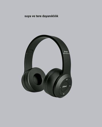 Mey İthalat® Kablosuz Bluetooth Kulaklık – Suya Dayanıklı ve Uzun Ömürlü Kullanım