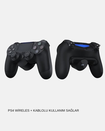 Mey İthalat® PS4 Kablosuz Oyun Kolu V2 – Bluetooth Bağlantılı, Titreşimli, PC ve Mobil Uyumlu