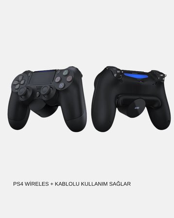 Mey İthalat® Bluetooth Oyun Kolu – Titreşimli, PS4, Steam, PC, Mobil ve Tablet Uyumlu