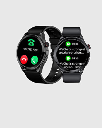 CEYLAN ADAM AMOLED Ekranlı Smartwatch – 3 Kordonlu, Kalp Atış & Uyku Takipli Akıllı Saat