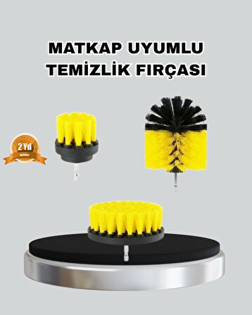 CEYLAN ADAM 3 Parça Matkap Fırça Temizlik Seti – Her Yüzey İçin Güçlü ve Pratik Çözüm