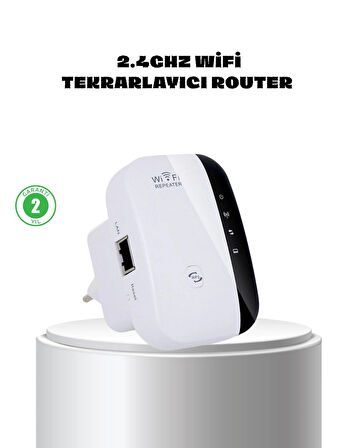 CEYLAN ADAM WiFi Sinyal Güçlendirici 2.4G Repeater Yüksek Çekim Kapasiteli